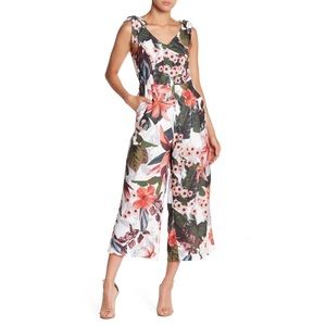 Romeo & Juliet Couture tropical print jumpsuit S